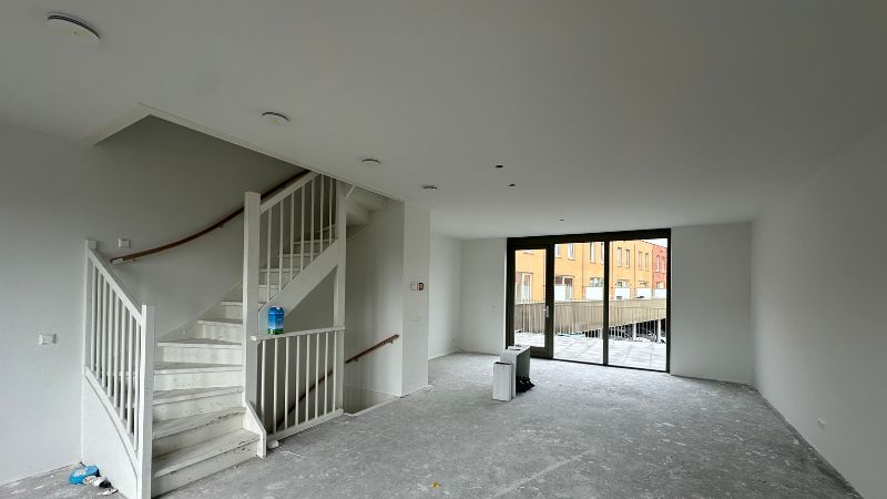 Renovlies werkwijze in een nieuwbouwwoning